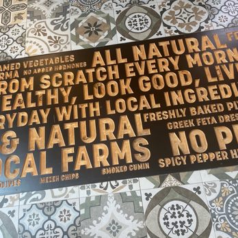 Mezeh - Beautiful way to see the menu - Mediterranean Near Me - Oxon Hill, Maryland