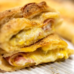 Tony Di Maggio’s Pizza - Stromboli cross-section