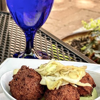 Hamiltons' At First and Main - Pimento Cheese Hushpuppies - New American Near Me - Charlottesville, Virginia