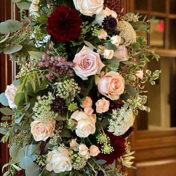 Cristina's Flowers - Wedding Arch Detail - Florists Near Me - Long Beach, California