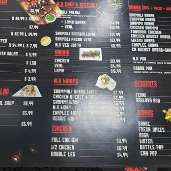 North Kabab - Menu - Afghan Near Me - Toronto, Ontario North Kabab - Menu - Afghan Near Me - Toronto, Ontario