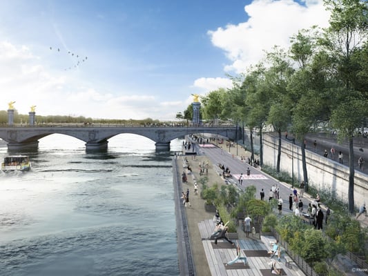 Berges de Seine by null