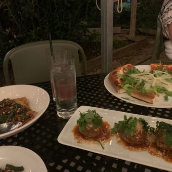 Coltivare - The Meatballs , Pumpkin Ravioli , and the last of our Pizza - Italian Near Me - Houston, Texas