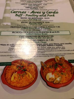 Menu photo 8 La Minutera Seafood Restaurant Hialeah, FL