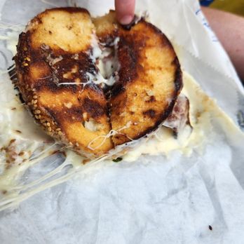 Spread Bagelry - BLT sandwich on a sesame bagel - Breakfast & Brunch Near Me - Philadelphia, Pennsylvania