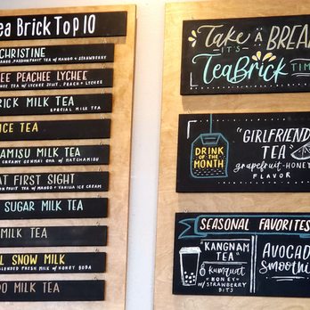 Tea Brick - Arcadia - Top 10 Drinks - Bubble Tea Near Me - Arcadia, California Tea Brick - Arcadia - Top 10 Drinks - Bubble Tea Near Me - Arcadia, California