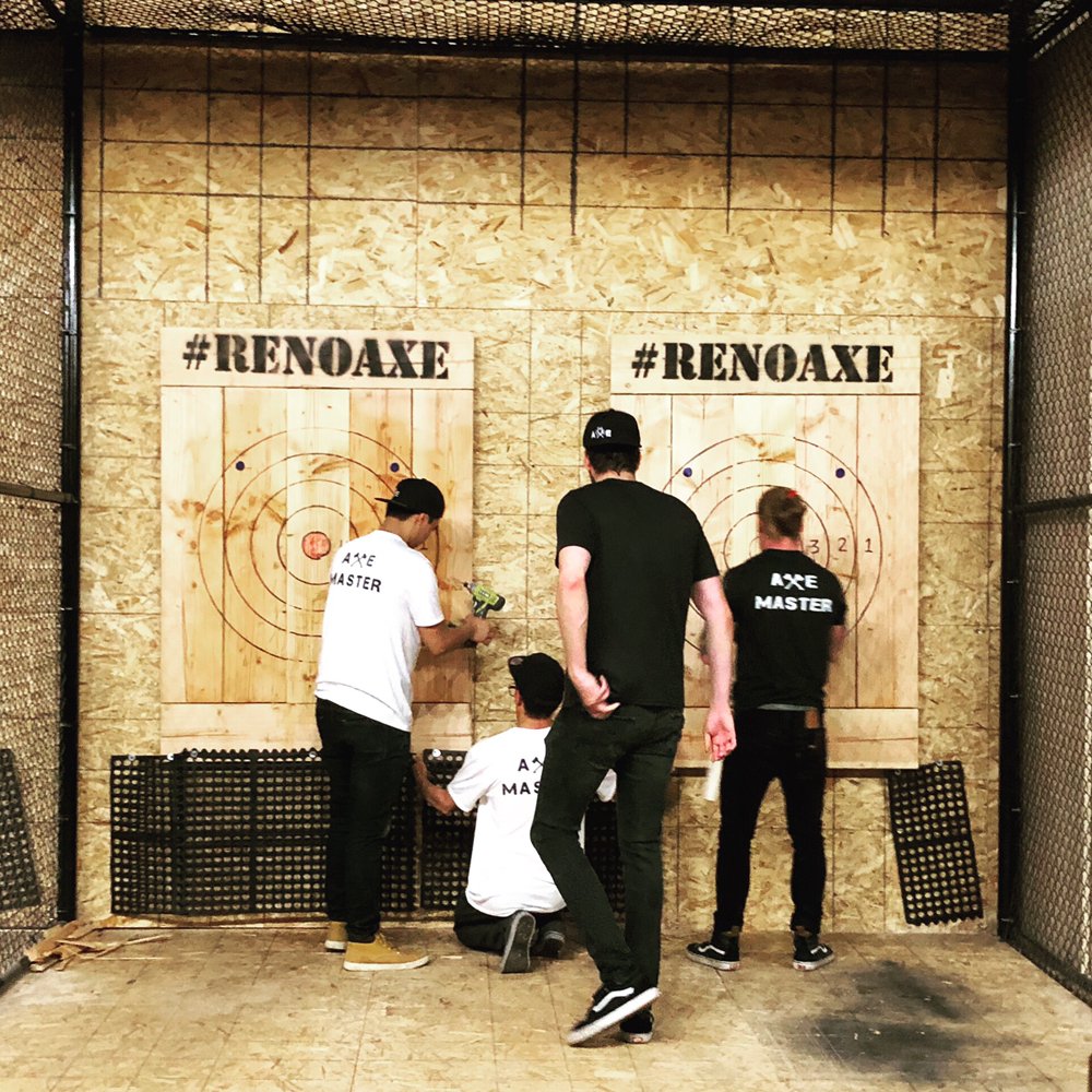 RENO AXE AND SOCIAL 201 Photos & 133 Reviews Axe Throwing 100 N Sierra St, Reno, NV
