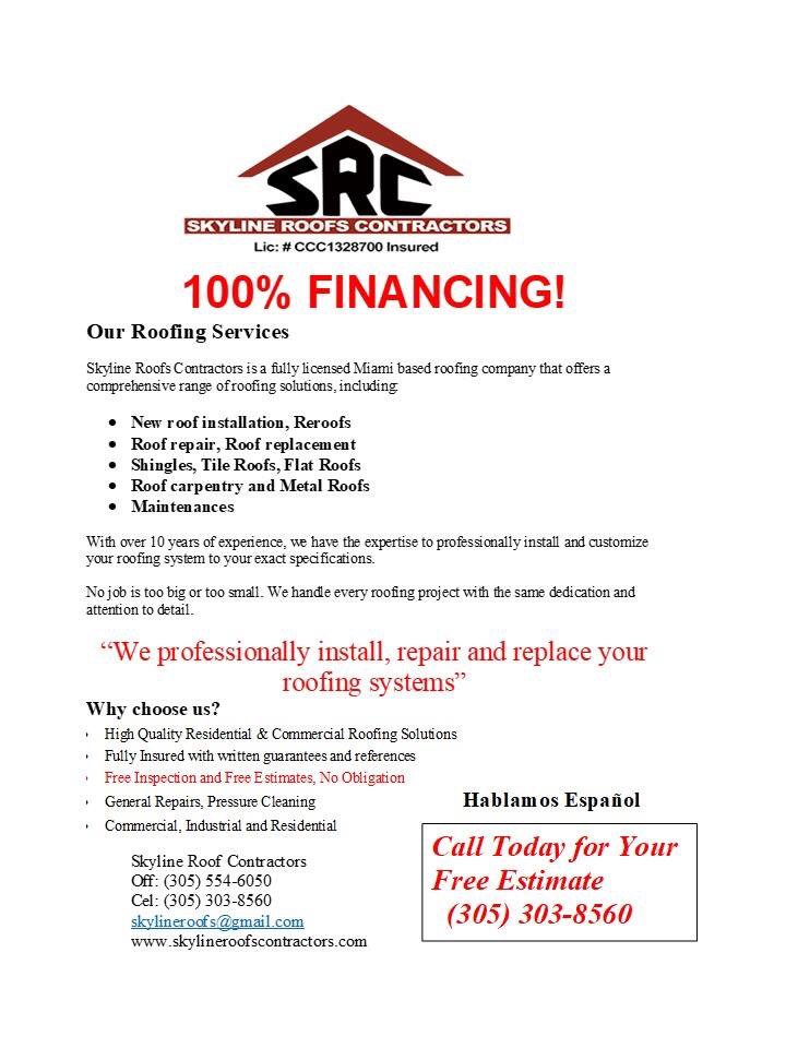 Slide of Skyline Roofs Contractors