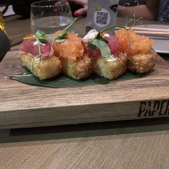 Paperfish Sushi - Crispy rice was a little chewy - Sushi Bars Near Me - Miami, Florida Paperfish Sushi - Crispy rice was a little chewy - Sushi Bars Near Me - Miami, Florida