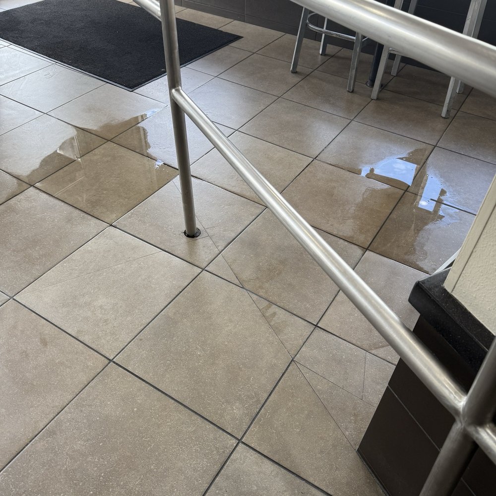 BK Whopper Bar - Puddles on the floor - Fast Food Near Me - Miami Beach, Florida BK Whopper Bar - Puddles on the floor - Fast Food Near Me - Miami Beach, Florida