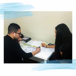 Best South Bay Tutor - Our math tutor Edgar prepping a student for her AP calculus exam.