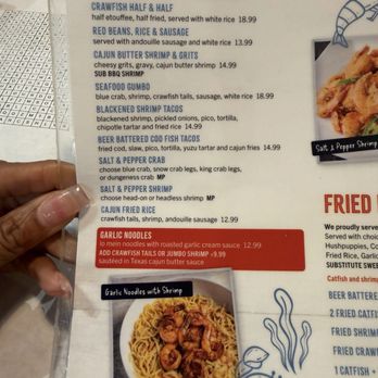 Crawfish Cafe - Menu - Seafood Near Me - Cypress, Texas