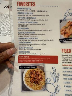 Menu photo 3 Crawfish Cafe Cypress, TX