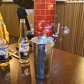 TriBeCa - The bubbles are manually added on to the pic :-) - New American Near Me - Edinburgh, EDH