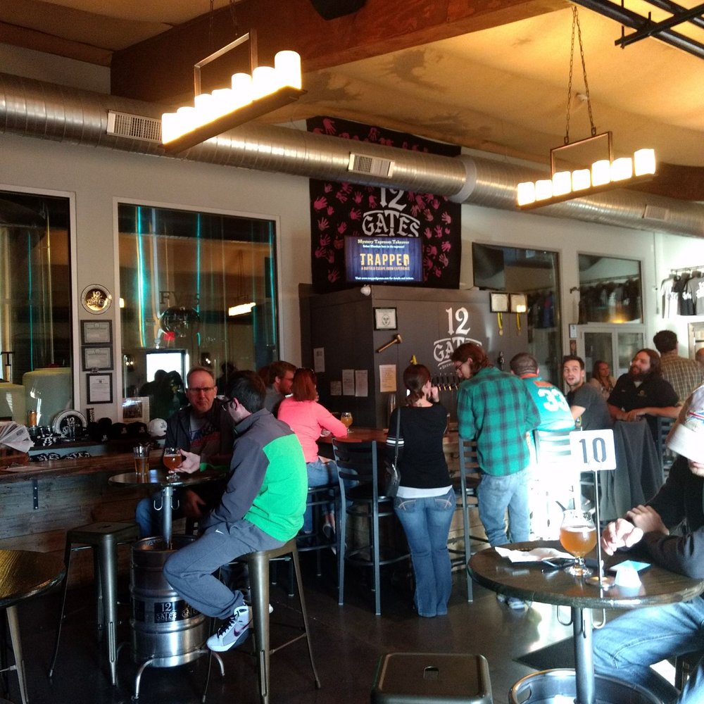 12 Gates Brewing - Bar room/dining area - Breweries Near Me - Williamsville, New York 12 Gates Brewing - Bar room/dining area - Breweries Near Me - Williamsville, New York
