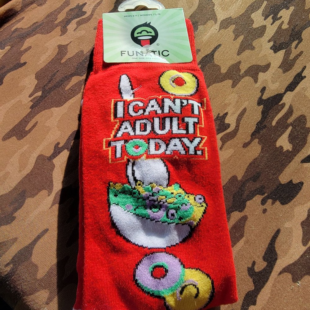 He made me smile by giving me a pair of socks