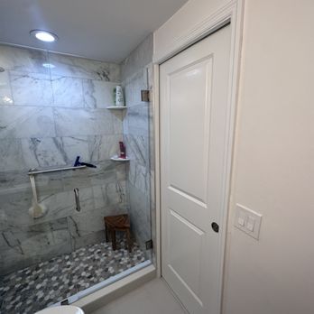 Sica Services And Repair - Custom shower, custom shower, glass, doors, marble custom pocket door all installed by Sica Services - Handyman Near Me Sica Services And Repair - Custom shower, custom shower, glass, doors, marble custom pocket door all installed by Sica Services - Handyman Near Me