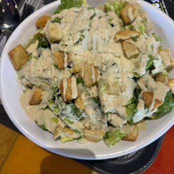 Saggio's Uptown - Caesar salad one of the best you can get hands down I've even ordered a party tray of this salad multiple times because it's so delicious! - Pizza Near Me - Albuquerque, New Mexico