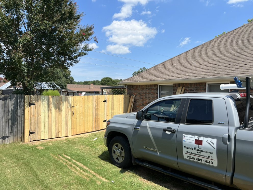 Slide of Mack's Maintenance and Handyman Service