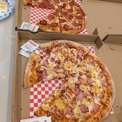 Pepperoni and Hawaiian