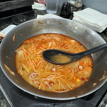 The Hott Spot - Near the end after the fire is out and it's cool enough to eat with a spoon. - Seafood Near Me - Anchorage, Alaska