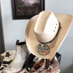 Arroyo Country Boots - Botin de cabra sombrero y cinto