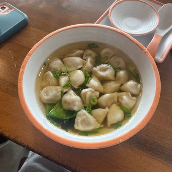Dumpling Kitchen - Mini pork dumpling in wonton soup - Noodles Near Me - Castle Rock, Colorado