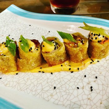 Seventh South Waterfront - Ahi egg roll - Cocktail Bars Near Me - Naples, Florida Seventh South Waterfront - Ahi egg roll - Cocktail Bars Near Me - Naples, Florida