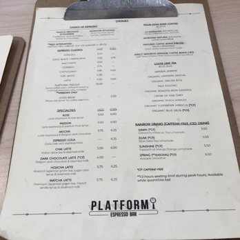 Platform Espresso Bar - Coffee & Tea Near Me - Markham, Ontario