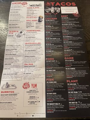 Menu photo 1 Agave & Rye - Troy Troy, OH