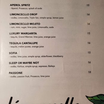 Limoncello - Italian Near Me - Miami Beach, Florida