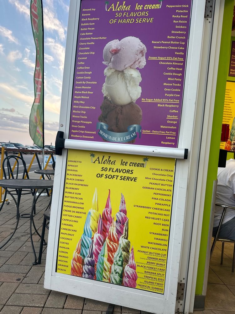 ALOHA ICE CREAM Updated October 2024 14 Photos & 19 Reviews 69 Ocean Blvd, Hampton, New