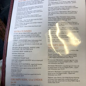 Grump's Cafe - Crofton - Menu - Breakfast & Brunch Near Me - Gambrills, Maryland Grump's Cafe - Crofton - Menu - Breakfast & Brunch Near Me - Gambrills, Maryland