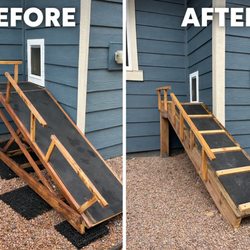 Old Town Handyman & Home Solutions - Handyman Dog ramp build and installation in Lafayette, CO