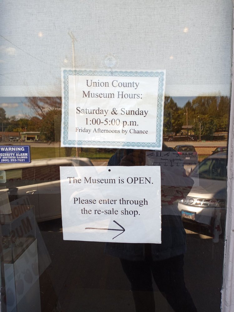 UNION COUNTY MUSEUM Updated June 2024 117 S Appleknocker St, Cobden