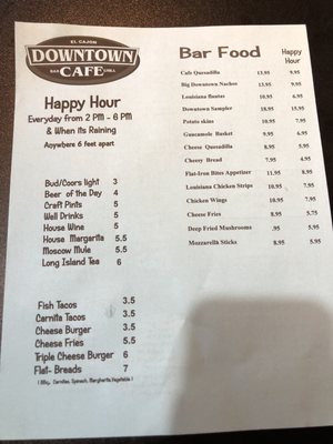 Menu photo 6 Downtown Cafe Bar & Grill El Cajon, CA Menu photo 6 Downtown Cafe Bar & Grill El Cajon, CA
