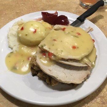 Jedi's Restaurant and Grill - Roast Turkey with Dressing - American Near Me - Oak Lawn, Illinois Jedi's Restaurant and Grill - Roast Turkey with Dressing - American Near Me - Oak Lawn, Illinois