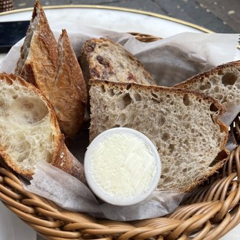 Parc - Bread basket (baguette, sourdough, and cranberry walnut bread) - French Near Me - Philadelphia, Pennsylvania Parc - Bread basket (baguette, sourdough, and cranberry walnut bread) - French Near Me - Philadelphia, Pennsylvania