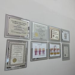 Viva Laser Aesthetics - Certificates