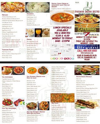 Menu photo 5 Pakwan Indian Bistro Chandler, AZ
