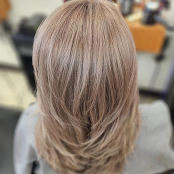 V & V Studio - Milk tea hair color and cut by veronica - Hair Salons Near Me - Umatilla, Florida