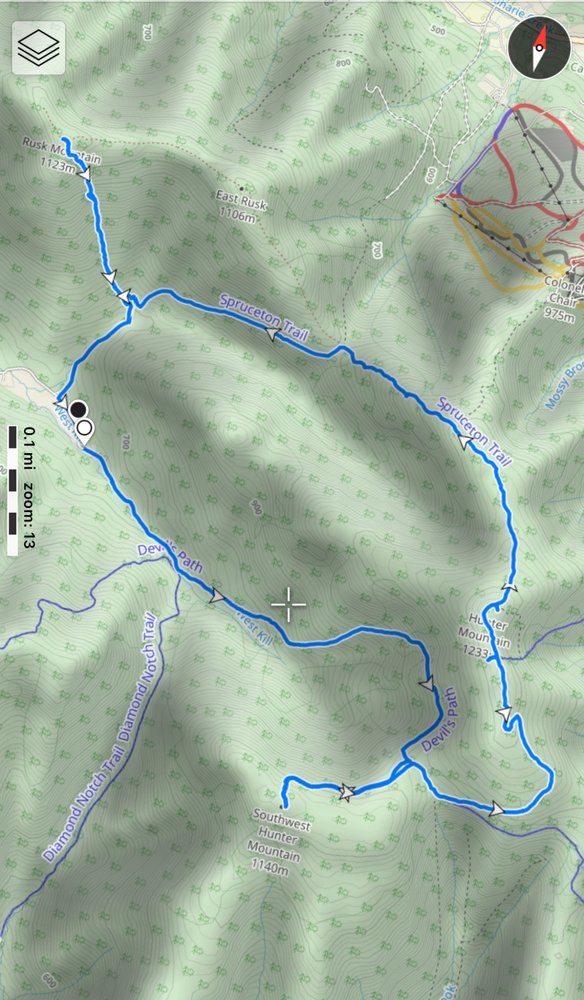 Hunter Mountain Hiking Trail Logo