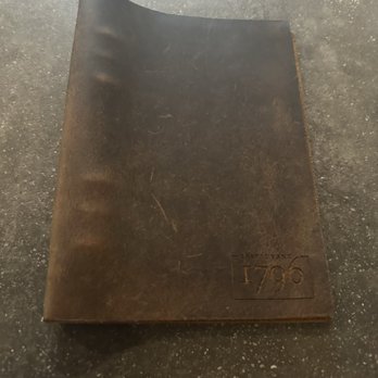 Restaurant 1796 - Drink menu - New American Near Me - Saint Francisville, Louisiana