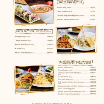 Centro - Menu as of February 2024 - American Near Me - Hermosillo, SON