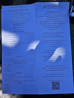 Menu photo 5 Del Valle Winery Livermore, CA Menu photo 5 Del Valle Winery Livermore, CA