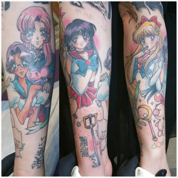 Classic Tattoo - She did 95 percent of the bottom part of my sleeve - Tattoo Near Me - Richmond, Virginia