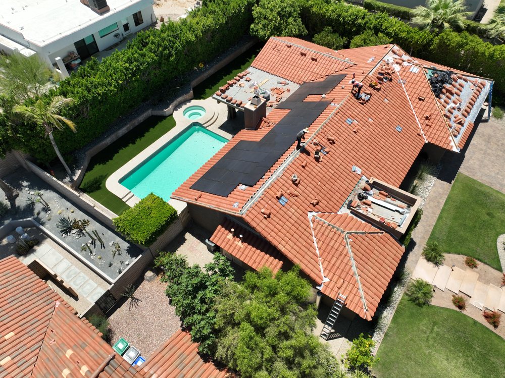 Slide of First Division Roofing