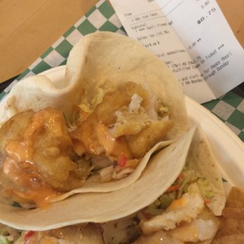 Pike Place Chowder - Pacific Place - Happy hour. 4-7:00. Two fish tacos. $8.75! - Seafood Near Me - Seattle, Washington Pike Place Chowder - Pacific Place - Happy hour. 4-7:00. Two fish tacos. $8.75! - Seafood Near Me - Seattle, Washington