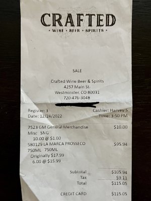 Crafted - Wine, Beer and Spirits by null