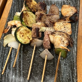 Wafuu Izakaya - beef, chicken breast, shrimp, and zucchini yakitori - Izakaya Near Me - Forest Hills, New York Wafuu Izakaya - beef, chicken breast, shrimp, and zucchini yakitori - Izakaya Near Me - Forest Hills, New York